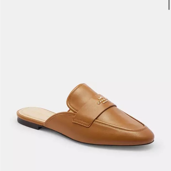 Coach Samie Slide in Light Saddle - Picture 4 of 5